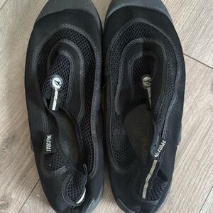 Black Slip-On Water Shoes